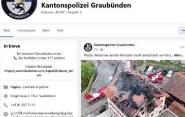 Svizzera incendio in un condominio a Thusis due morti e diversi dispersi 364x230