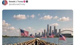 Trump posta esercito di Donald Ducks le papere armate a difesa del Lago America 265x160