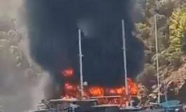Turchia incendio a bordo di una nave turistica oltre cento passeggeri evacuati 265x160