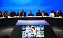 Ucraina Macron annuncia lesercitazione dei Volenterosi da ottobre. LItalia non partecipera 265x160