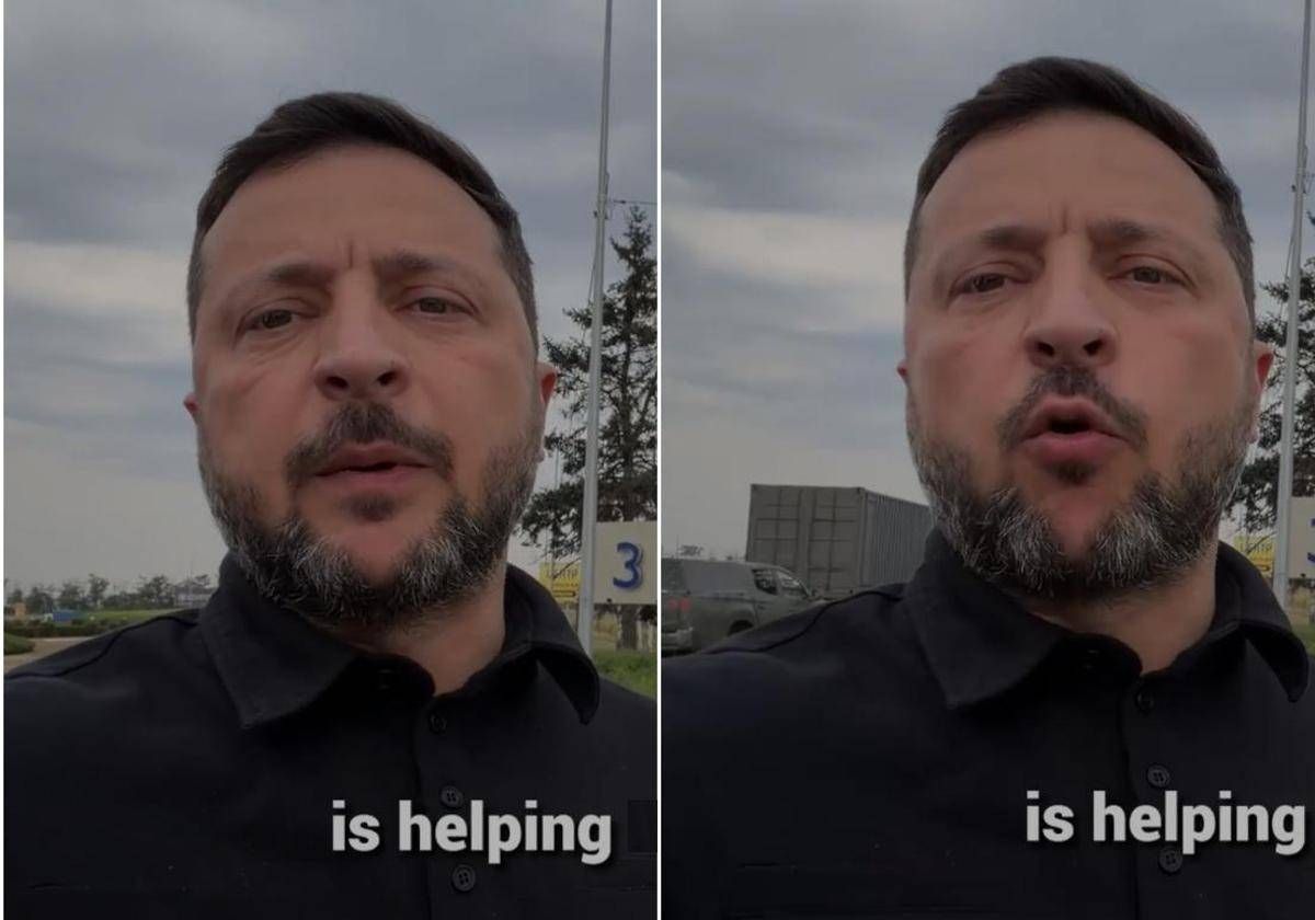 Zelensky e il video 'misterioso': "Da dove spuntano auto e camion?"