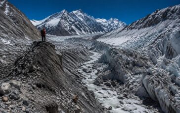 Alluvione in Nepal: la colata di detriti causata dal ghiacciaio e il terremoto di magnitudo 5.2
