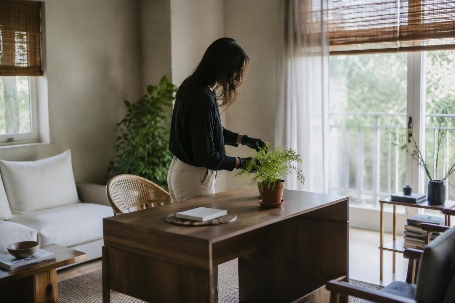 Biophilic design domestico: idee stanza per stanza a bassa manutenzione