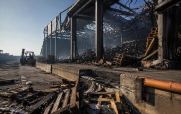 Droni ucraini colpiscono Ozon: danni a centri logistici in Russia