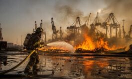 Fiamme tra Roma e Fiumicino: incendio divampa vicino alla Nuova Fiera