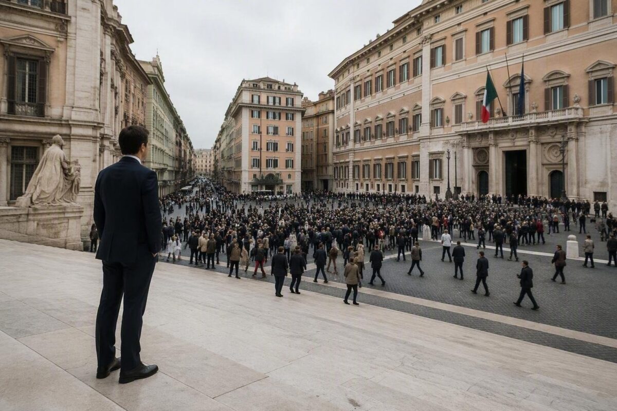 Futuro Nazionale e i sondaggi che mettono in discussione l'alleanza di centrodestra