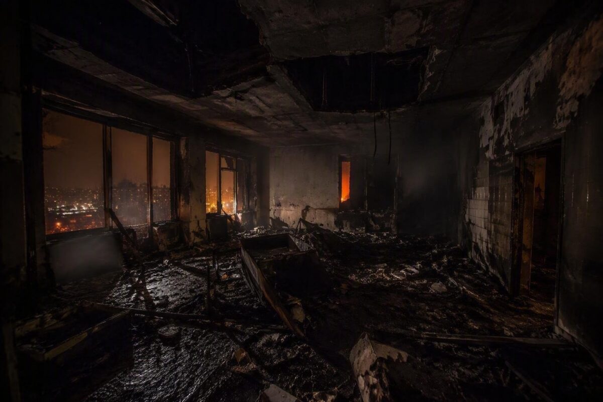 Incendio a Brugherio: vittima precipita dal quarto piano per evitare le fiamme