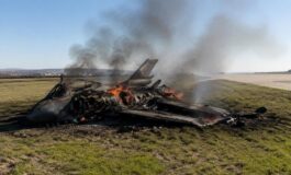 Incidente alla base aerea di Miramar: un caccia F-35B in fiamme