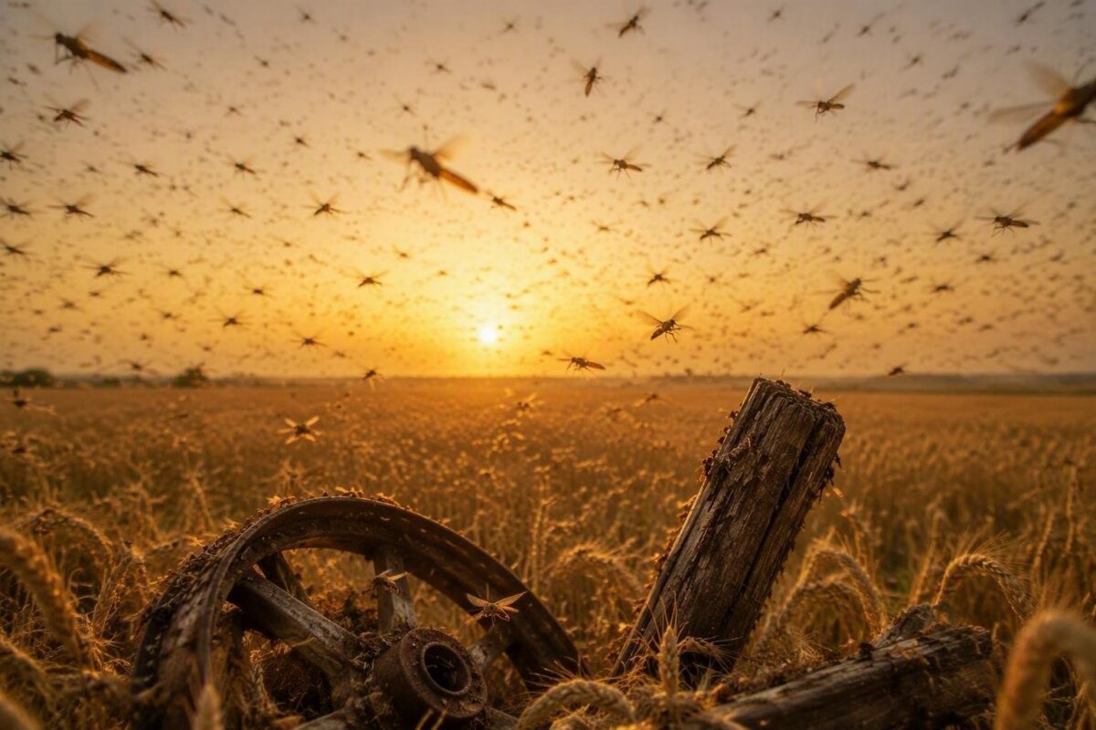 Locuste giganti nel Daghestan: l'allarme per l'agricoltura e le reazioni social