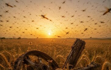 Locuste giganti nel Daghestan: l'allarme per l'agricoltura e le reazioni social