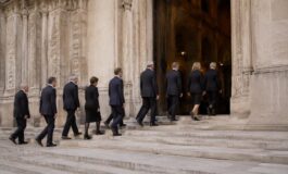 Luigi Lovaglio e altri insigniti del Premio Mangia a Siena