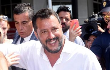 Matteo Salvini nel carcere di Bollate per incontrare Mario Roggero