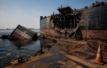Nave petroliera degli Emirati attaccata nello Stretto di Hormuz: i dettagli