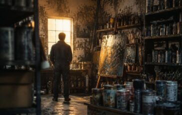 Opi, il cantante che non ha abbandonato l'imbianchino: la sua vita tra musica e lavoro
