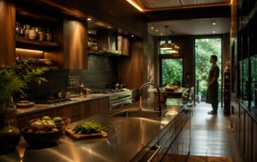 Palette cucina senza tempo: abbinare legno, metallo e pietra