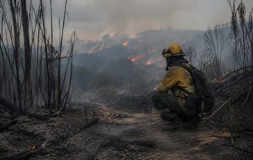 Parco nazionale di Giava in fiamme: le autorità chiudono l'accesso