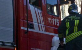 scontro vigili del fuoco