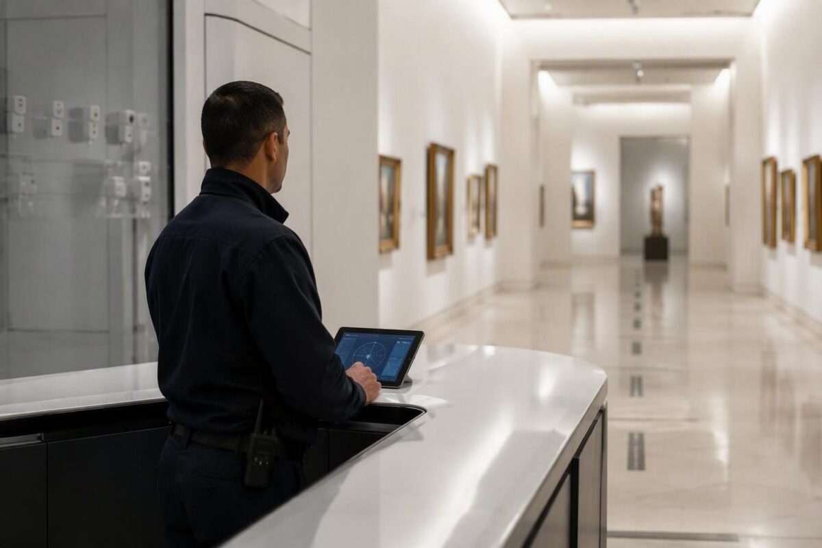 Sicurezza museale: sensori, marcatori invisibili e AI contro i furti
