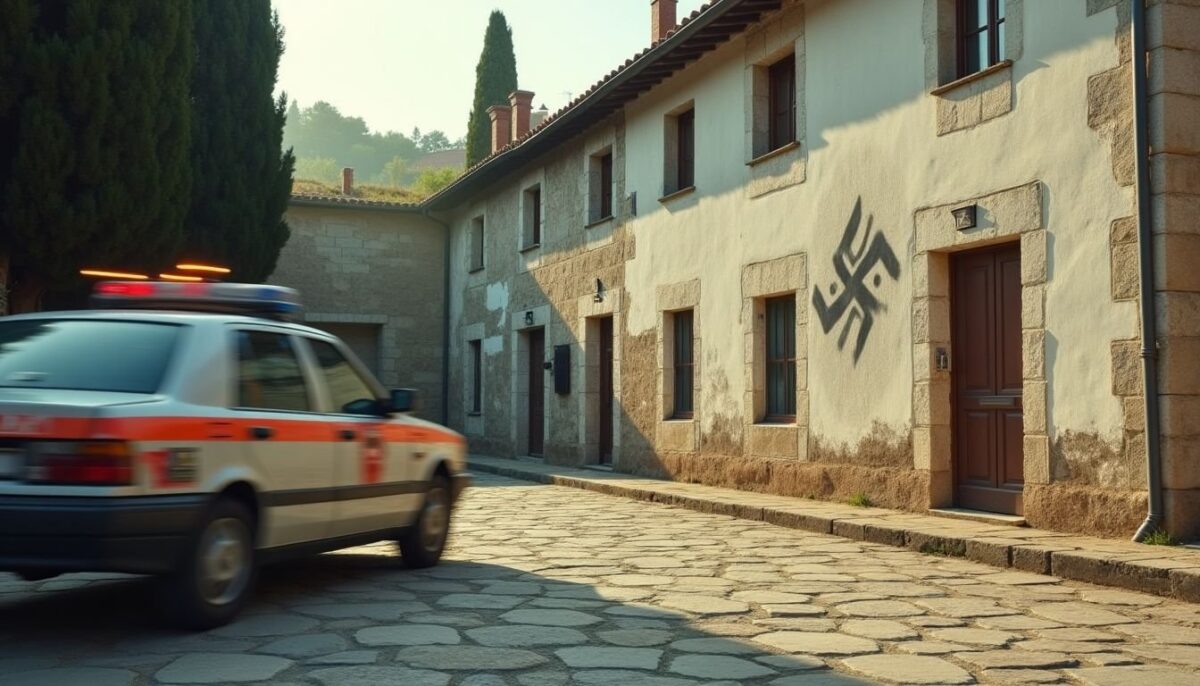 Svastica nella villa comunale di Militello: condanna unanime e richiesta di indagini