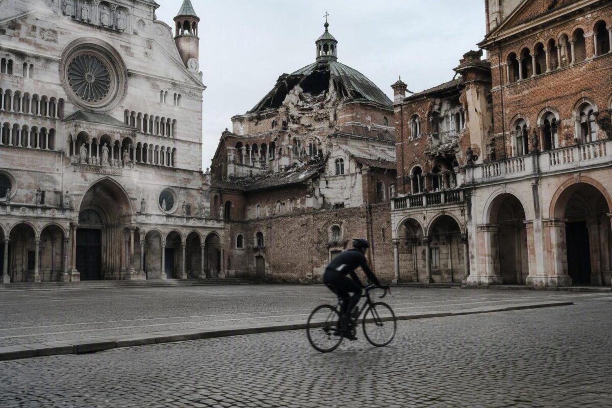 Tromba d'aria a Cremona: crolli e danni agli edifici storici