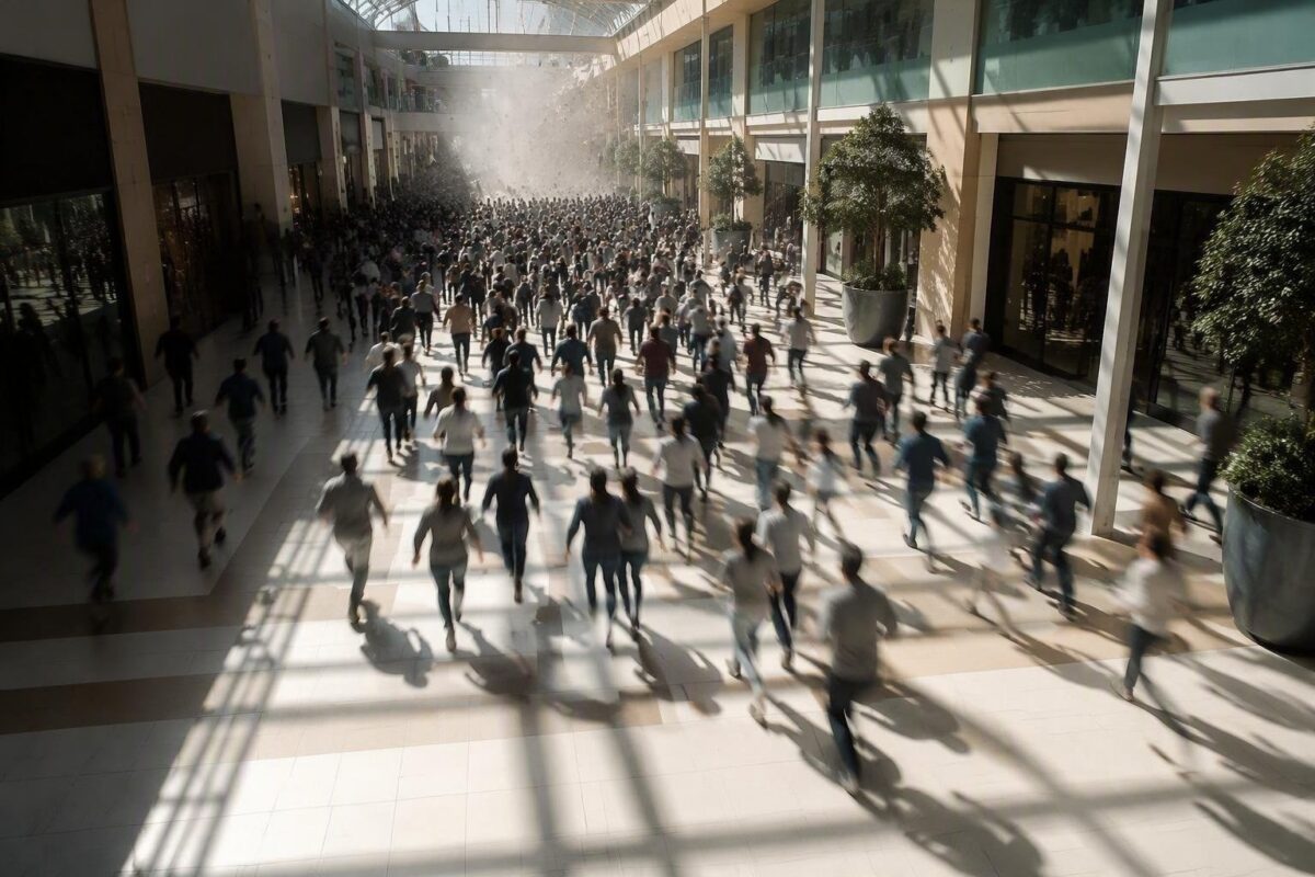 Twin Falls: il dramma del centro commerciale ripreso dalle telecamere