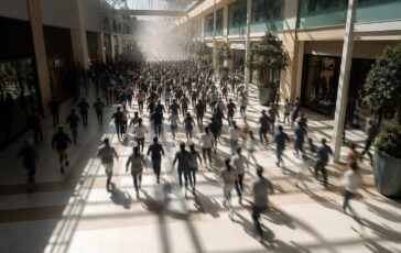 Twin Falls: il dramma del centro commerciale ripreso dalle telecamere