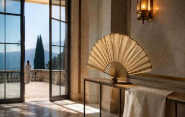 Uso elegante del ventaglio: sostenibilità, cura e abbinamenti