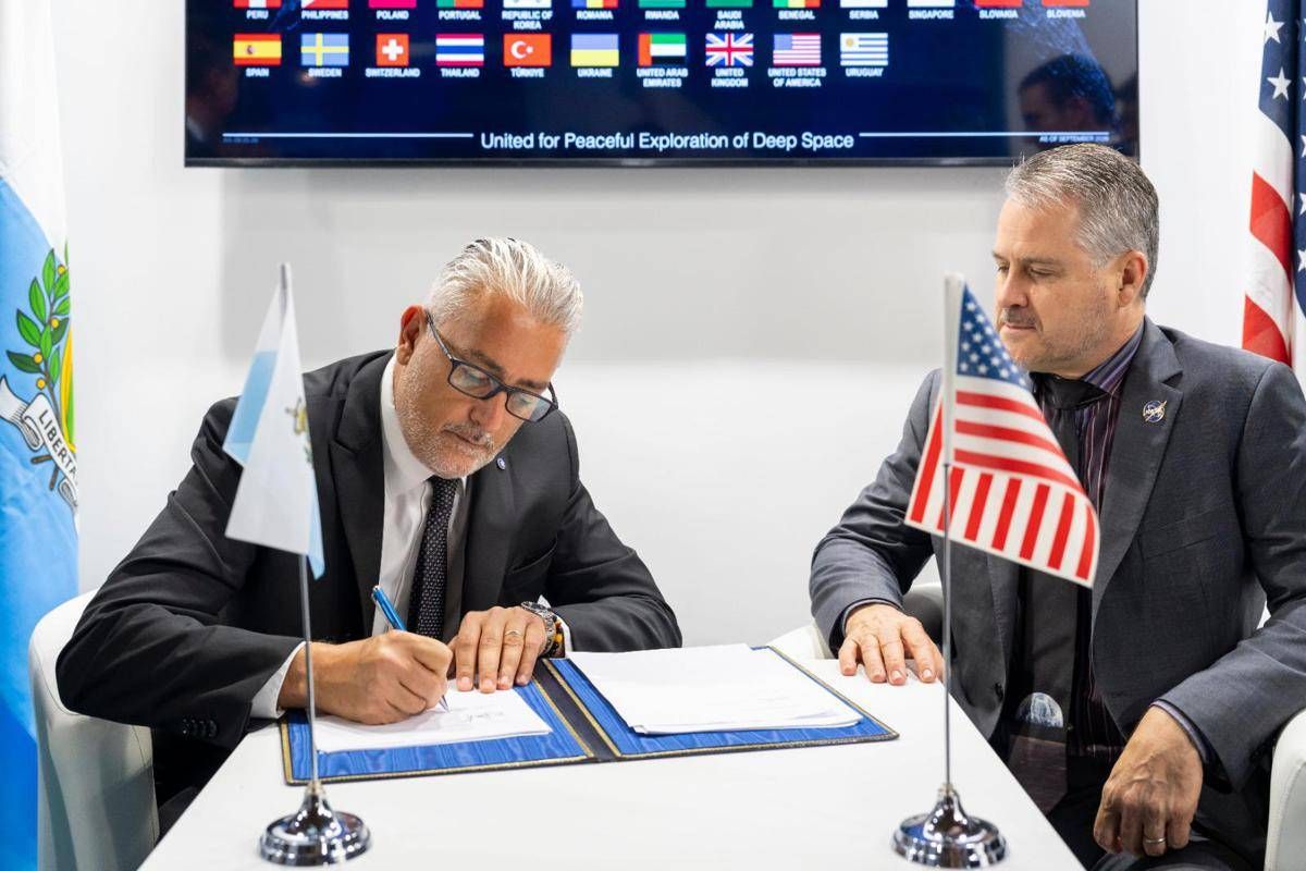 A Bex San Marino firma gli Artemis Accords