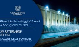 A Roma festeggiati i 10 anni di Cisambiente 265x160