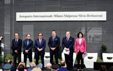 Aeroporto di Malpensa intitolato a Silvio Berlusconi. La figlia Marina Non ce nome migliore del suo 364x230