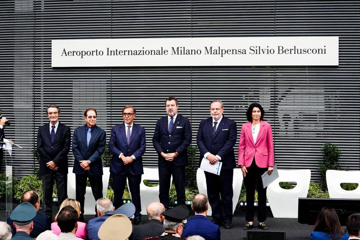Aeroporto di Malpensa intitolato a Silvio Berlusconi. La figlia Marina: "Non c'è nome migliore del suo"