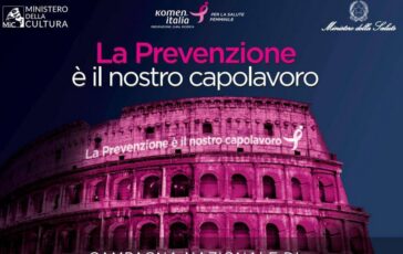 Al via la VII edizione di La prevenzione e il nostro capolavoro ministeri Salute e Cultura con Komen Italia 364x230