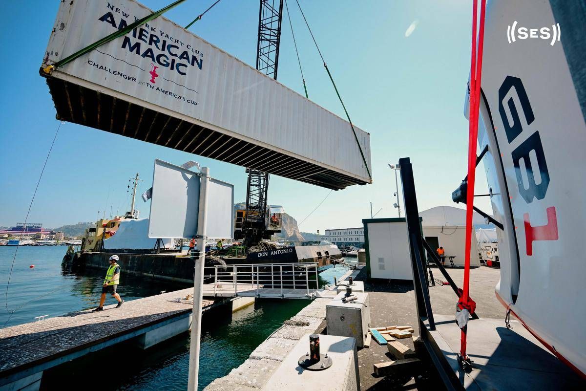 America’s Cup, team Usa arriva a Nisida, Nepi: "A Bagnoli si sta realizzando qualcosa di incredibile"