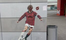 Baresi a Milano vandalizzato il murales per il capitano del Milan 265x160