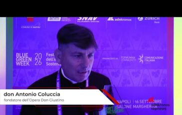 blue green economy award 2026 don coluccia opera don giustino roma dedico il premio alle mamme 2