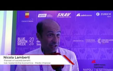 Auszeichnung für blaue und grüne Wirtschaft 2026: Lamberti Planet Srl – ein Unternehmen mit besonderem Nutzen. Wir haben die Zahl 2 in den Mittelpunkt gestellt.