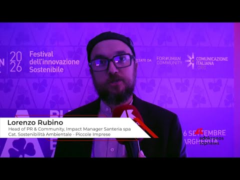 Blue Green Economy Award 2026: Rubino (Santeria SpA Benefit Company), „Jedes Unternehmen kann etwas tun“