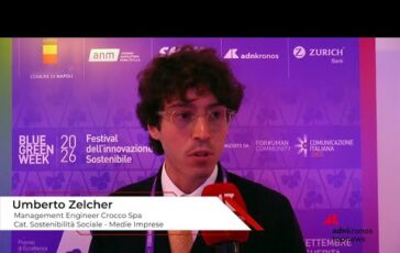 Blue Green Economy Award 2026 Zelcher Crocco Spa Unsere Priorität ist die Investition in Menschen 2