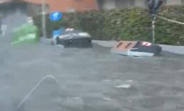 Bomba dacqua su Roma violento temporale si abbatte sulla capitale 265x160