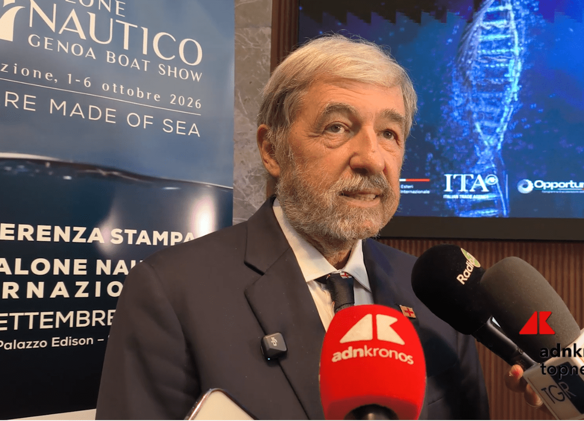Bucci (Regione Liguria): "Salone nautico di Genova rappresenta l'importanza dell'economia del mare"