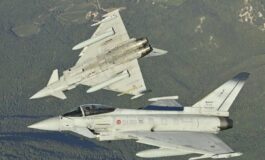 Caccia italiani della Nato abbattono drone in Lituania era entrato dalla Bielorussia 265x160