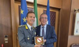 Campania Manfredi incontra gen. Manna comandante regionale Guardia di Finanza 265x160