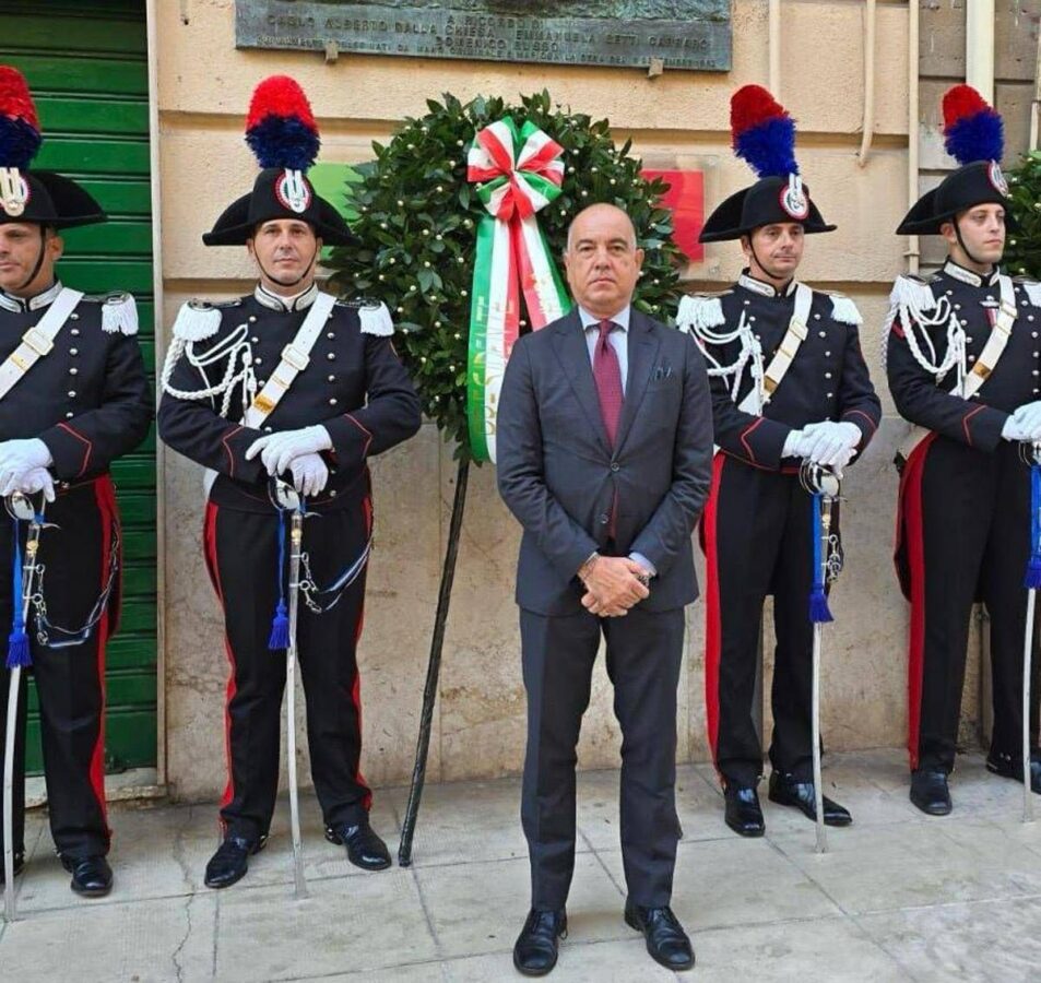 Cannella ricorda Dalla Chiesa: "Da lui altissimo esempio per istituzioni e giovani generazioni".