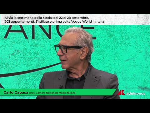 Capasa (Cnmi): "Moda sotto attacco del fast fashion, risposta deve venire da politica e Ue"