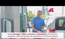 Carburanti da oggi in vigore il tetto Eni Video 265x160