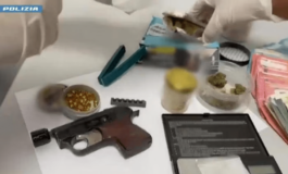 Catania scoperto laboratorio di armi fantasma e droga arrestato 27enne dalla polizia 265x160