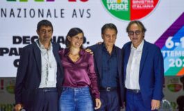 Centrosinistra prove di unita dei leader sul palco di Avs. Tra dubbi di Conte su Renzi nodo Kiev e primarie sullo sfondo 265x160