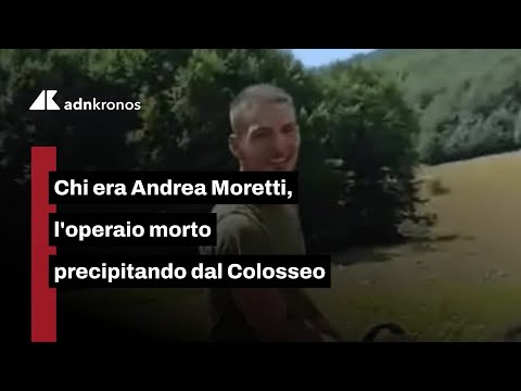 Chi era Andrea Moretti, l'operaio morto precipitando dal Colosseo