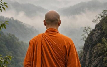 Ci sentiamo tra 12 anni il monaco buddista va in isolamento fino al 2038 364x230