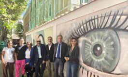 Cosi bello che… lo vede anche un cieco a Roma un murale in rilievo per permetterne la visione anche a ciechi e ipovedenti 265x160